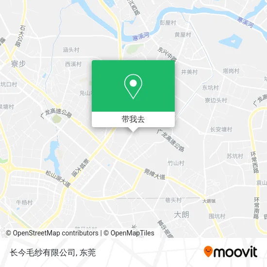 长今毛纱有限公司地图