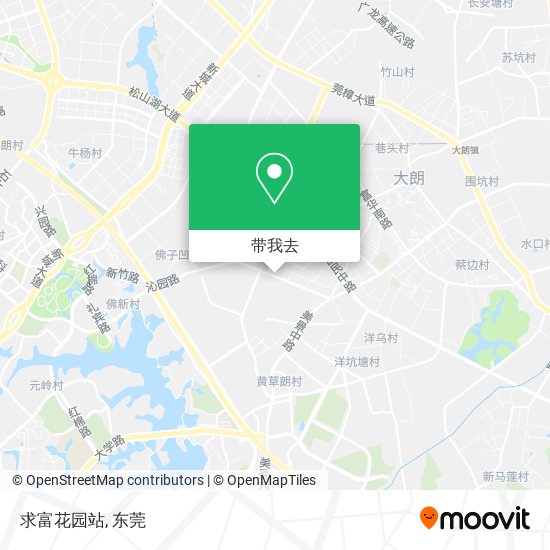 求富花园站地图