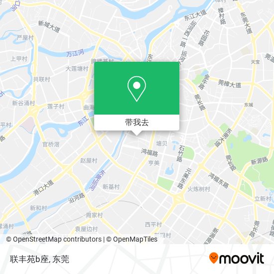 联丰苑b座地图