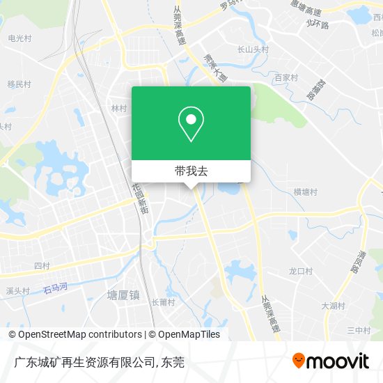 广东城矿再生资源有限公司地图