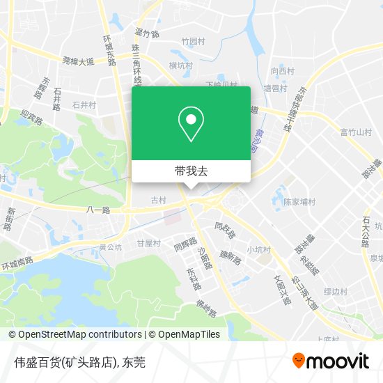 伟盛百货(矿头路店)地图
