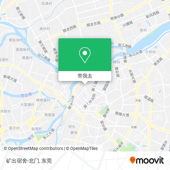 矿出宿舍-北门地图