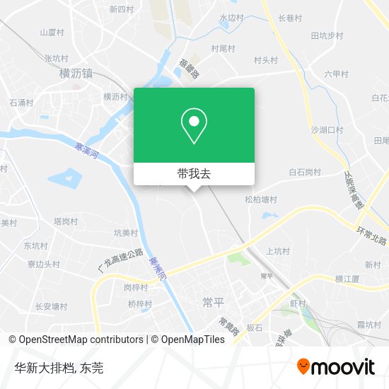 华新大排档地图