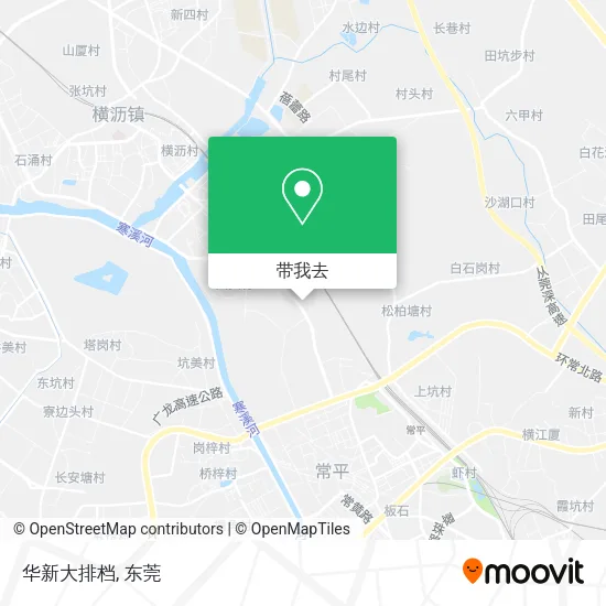 华新大排档地图