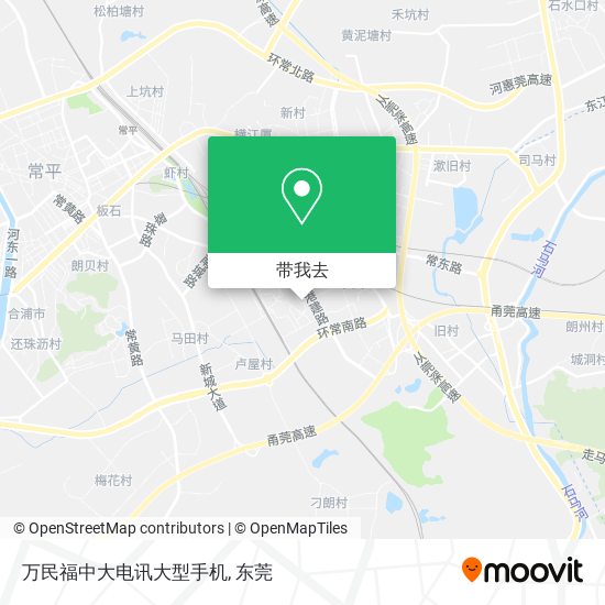 万民福中大电讯大型手机地图