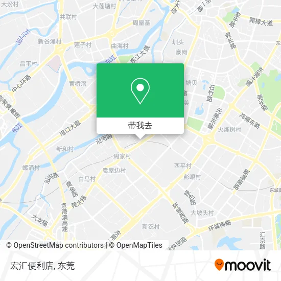 宏汇便利店地图