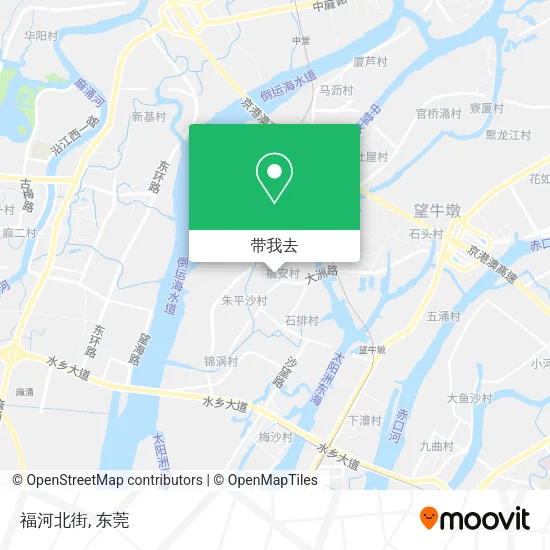 福河北街地图