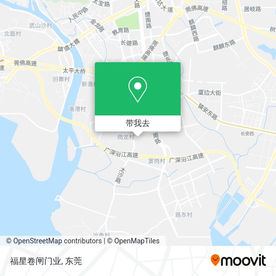 福星卷闸门业地图