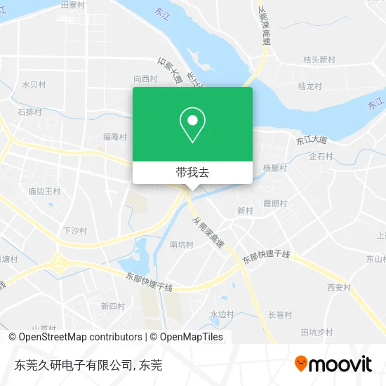 东莞久研电子有限公司地图