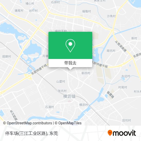停车场(三江工业区路)地图