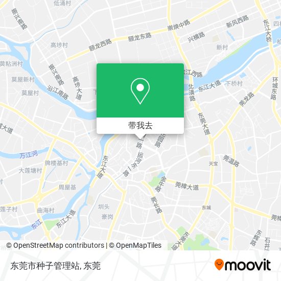 东莞市种子管理站地图