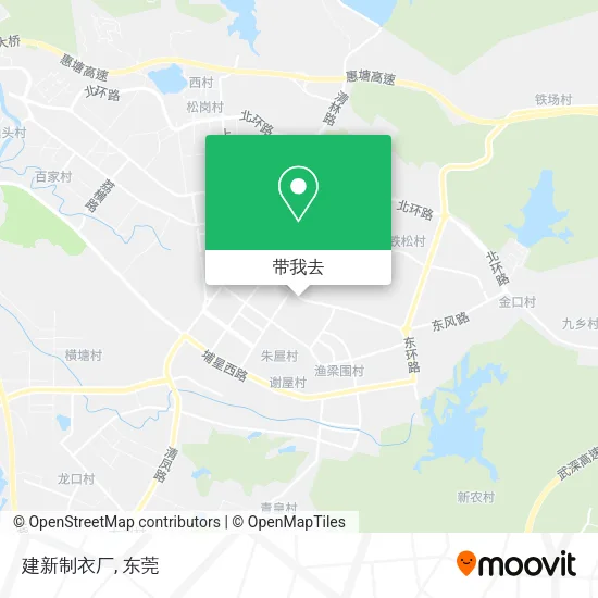 建新制衣厂地图