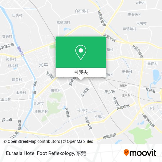 Eurasia Hotel Foot Reflexology地图
