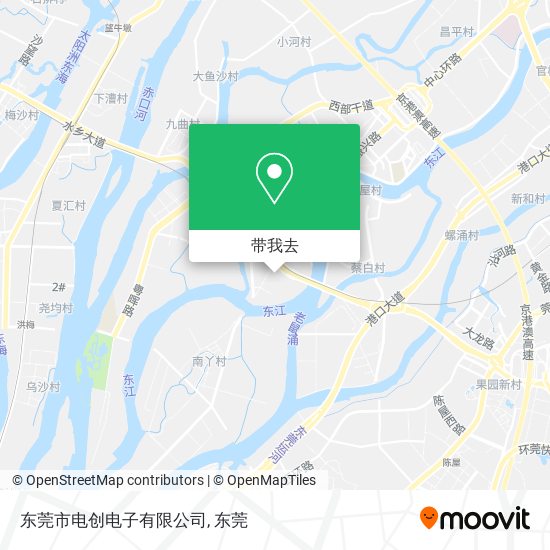 东莞市电创电子有限公司地图
