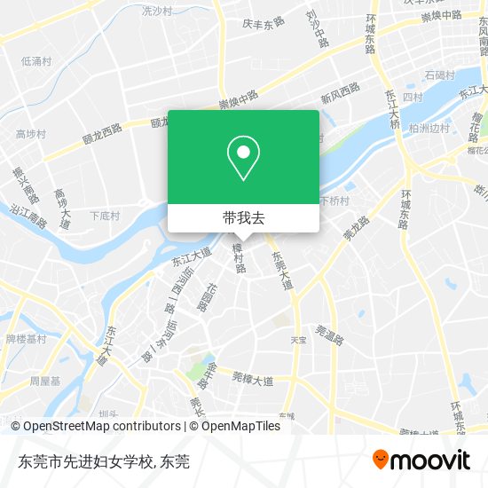 东莞市先进妇女学校地图