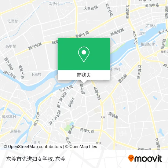 东莞市先进妇女学校地图