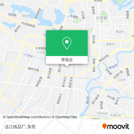 达江纸品厂地图