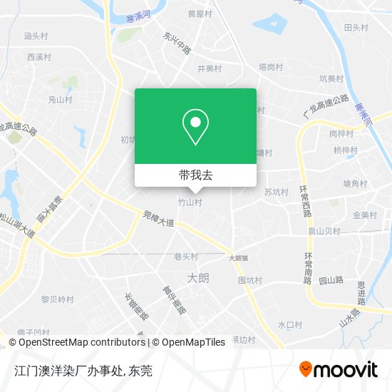 江门澳洋染厂办事处地图