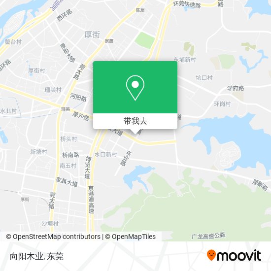 向阳木业地图
