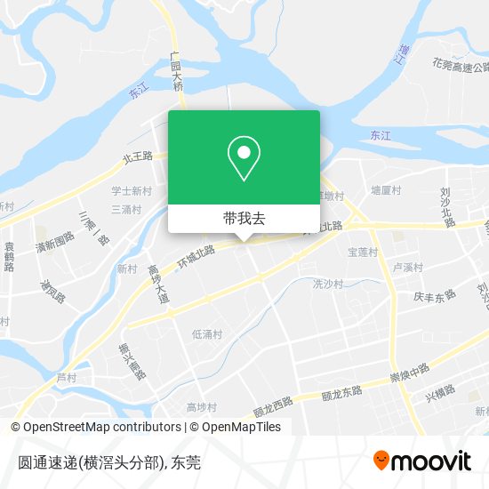 圆通速递(横滘头分部)地图