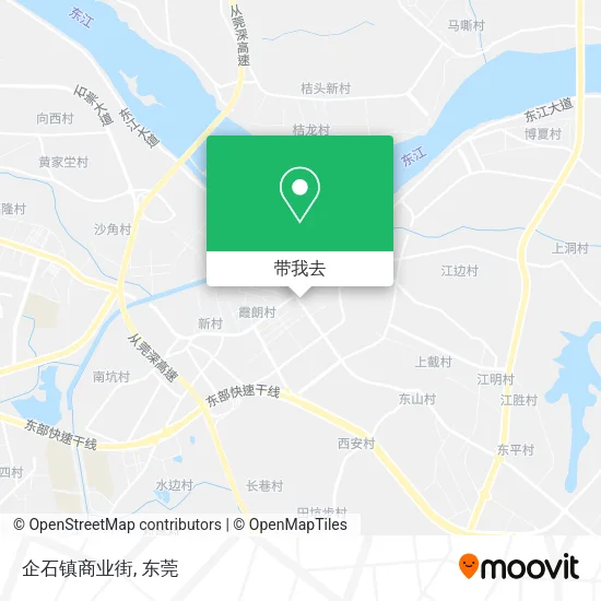 企石镇商业街地图
