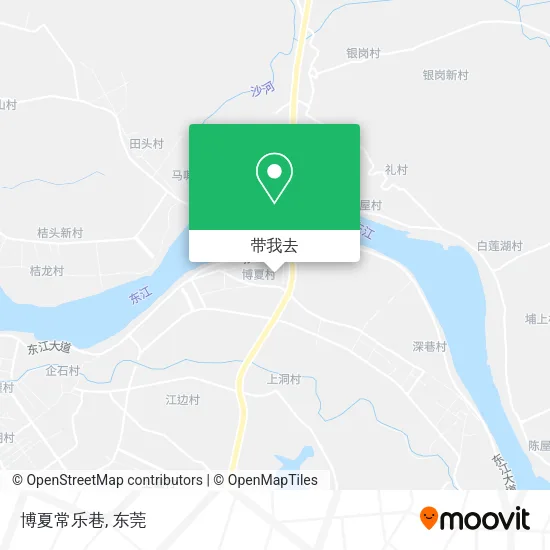 博夏常乐巷地图