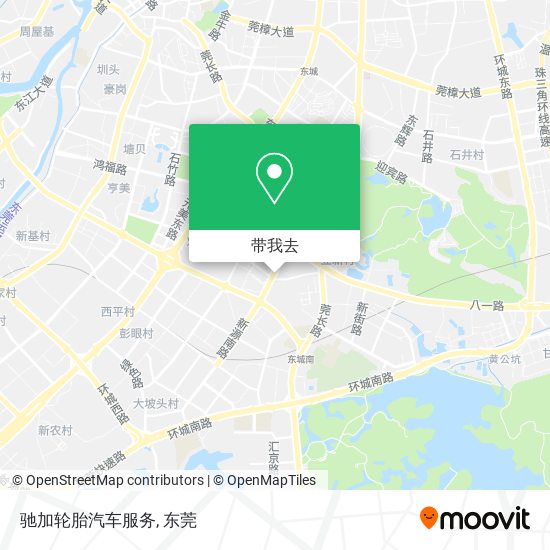 驰加轮胎汽车服务地图