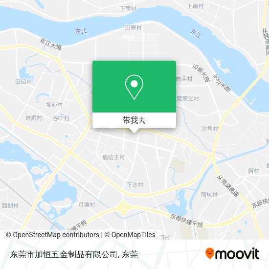 东莞市加恒五金制品有限公司地图