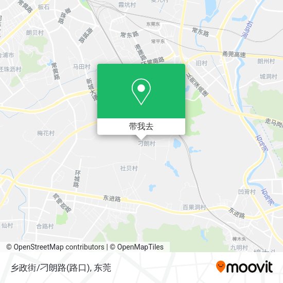 乡政街/刁朗路(路口)地图