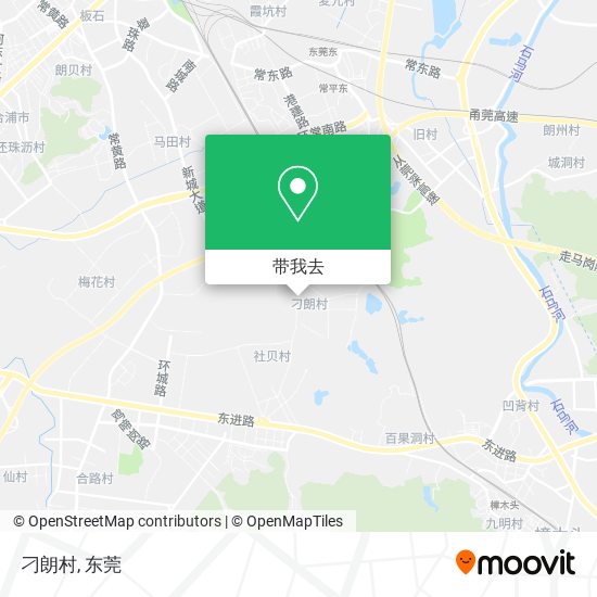 刁朗村地图