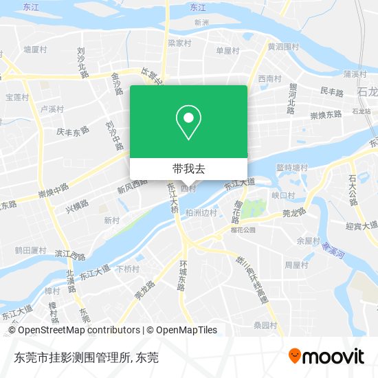 东莞市挂影测围管理所地图