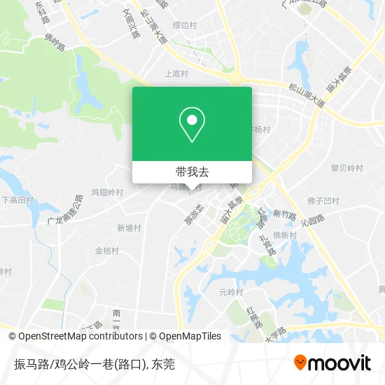 振马路/鸡公岭一巷(路口)地图