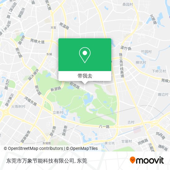 东莞市万象节能科技有限公司地图