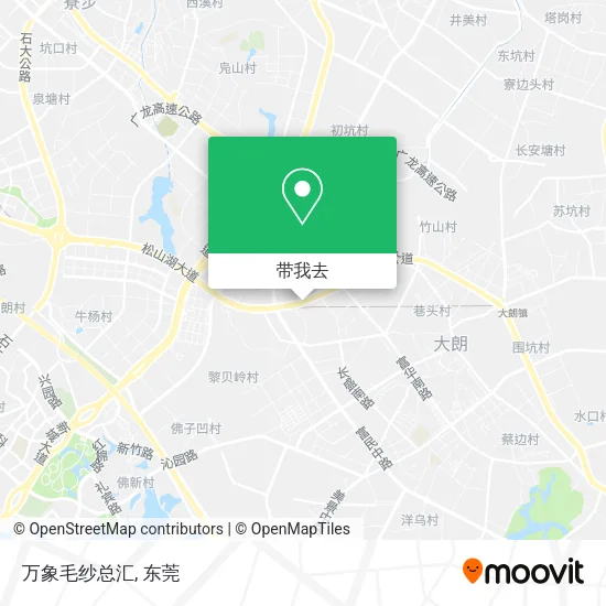 万象毛纱总汇地图