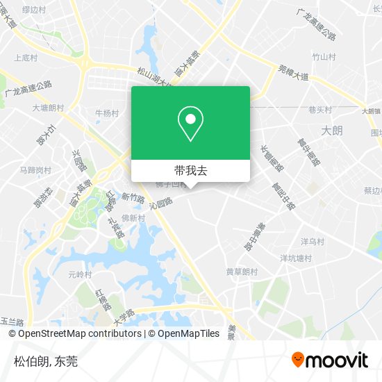 松伯朗地图
