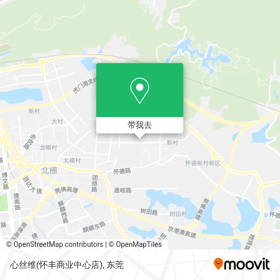 心丝维(怀丰商业中心店)地图