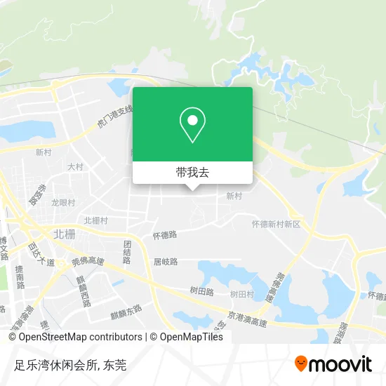 足乐湾休闲会所地图