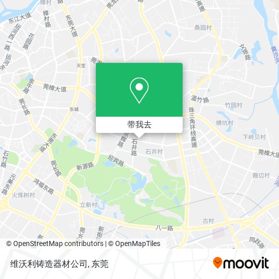 维沃利铸造器材公司地图