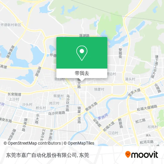 东莞市嘉广自动化股份有限公司地图