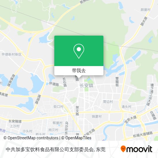中共加多宝饮料食品有限公司支部委员会地图