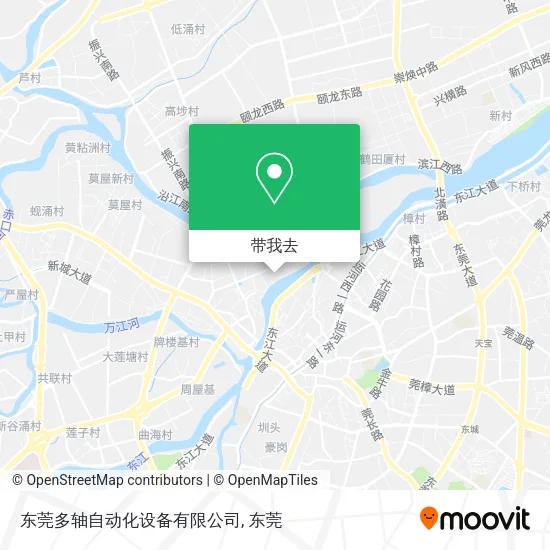 东莞多轴自动化设备有限公司地图