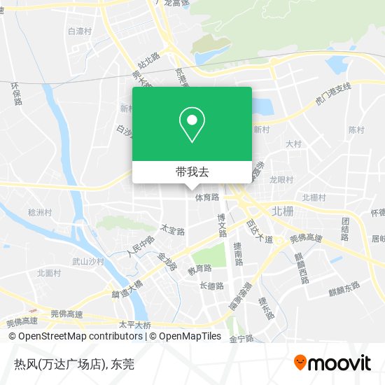 热风(万达广场店)地图