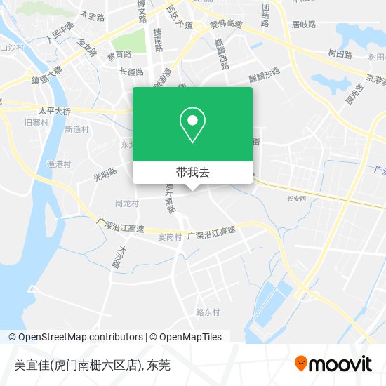 美宜佳(虎门南栅六区店)地图