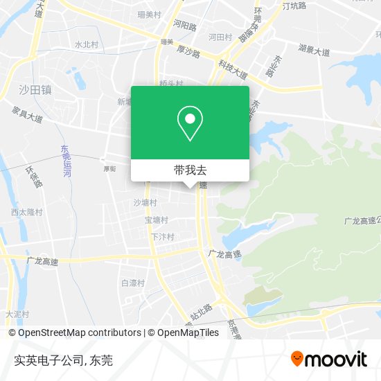 实英电子公司地图