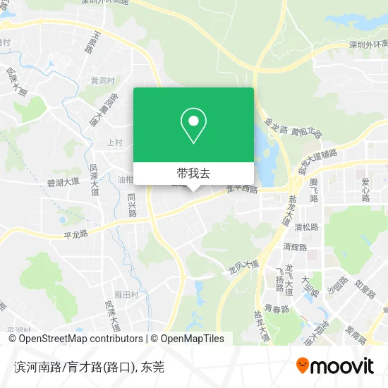 滨河南路/肓才路(路口)地图