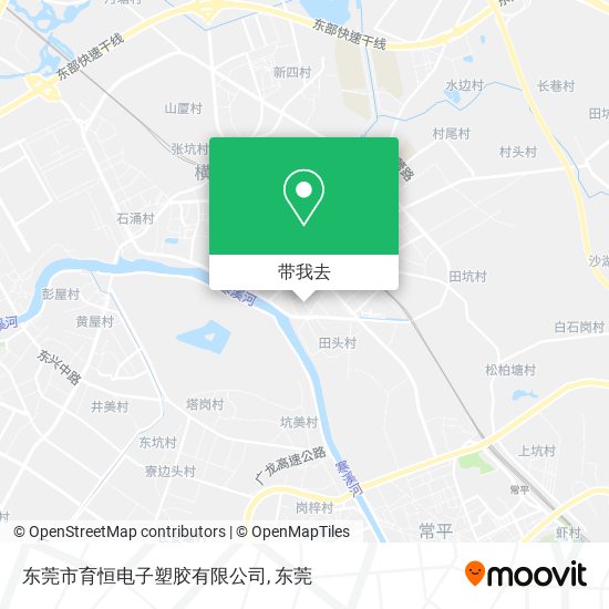 东莞市育恒电子塑胶有限公司地图
