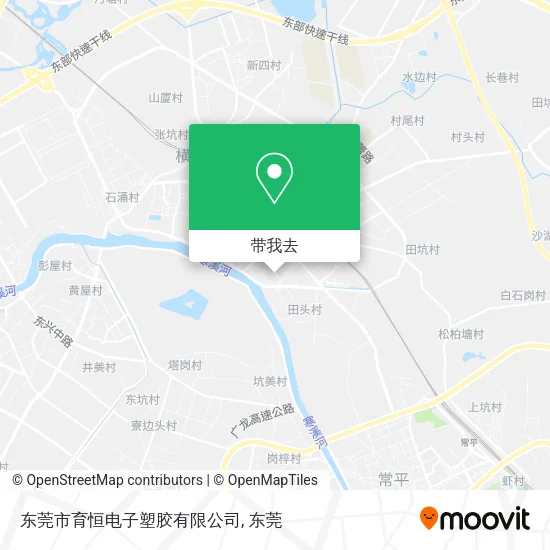 东莞市育恒电子塑胶有限公司地图