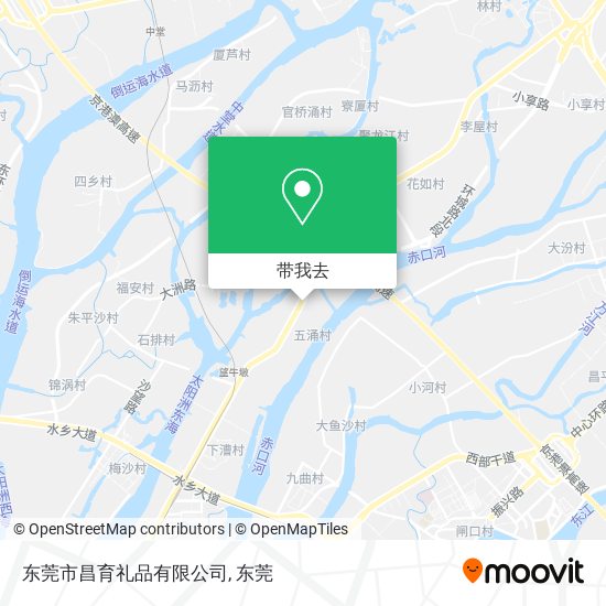 东莞市昌育礼品有限公司地图