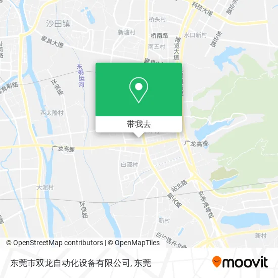 东莞市双龙自动化设备有限公司地图