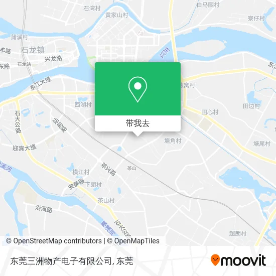 东莞三洲物产电子有限公司地图